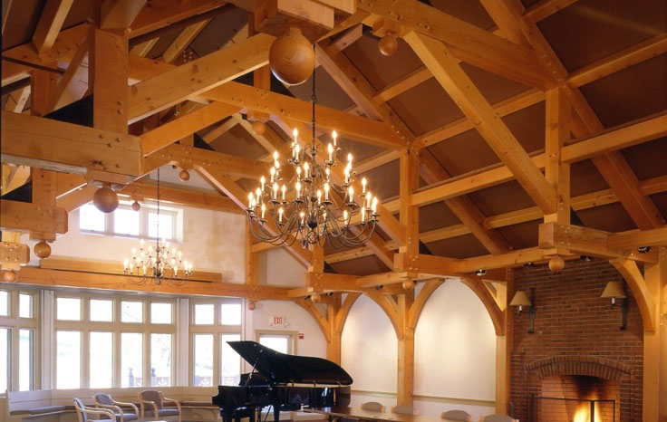 Open Truss Ceiling